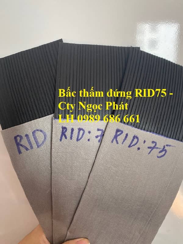 Bấc thấm RID75 PVD Việt Nam mua ở đâu giá rẻ
