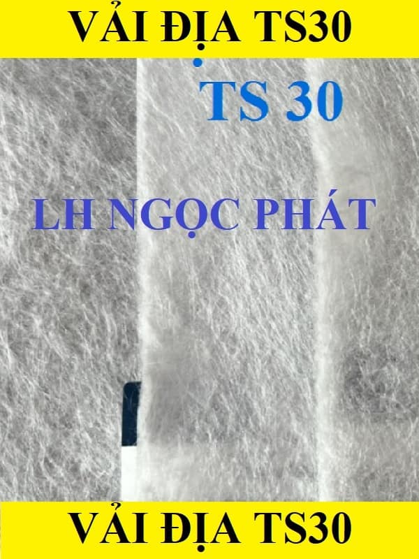 Vải địa kỹ thuật TS30 giá rẻ nhất Việt Nam