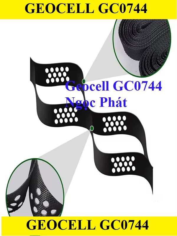 Ô địa kỹ thuật Geocell GC0744 giá tốt nhất