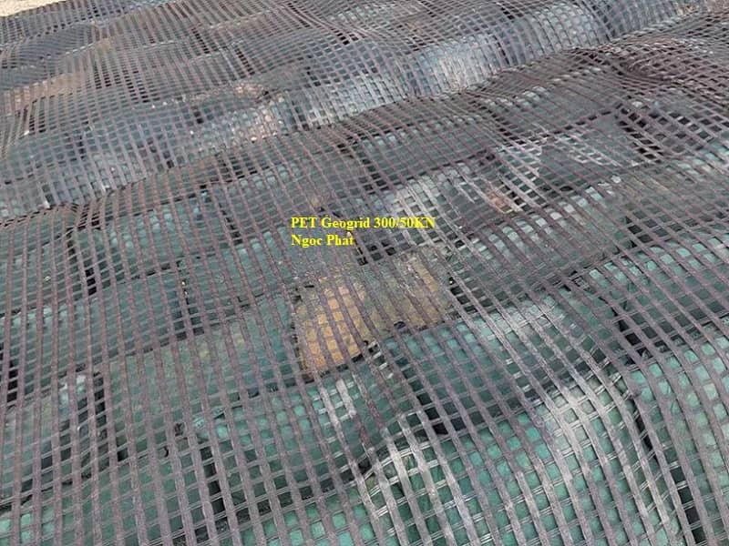 Lưới địa 300/50KN giúp gia tăng tuổi thọ cho công trình hạ tầng