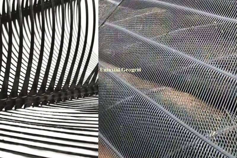 Lưới địa kỹ thuật một trục gia cường tường chắn đất