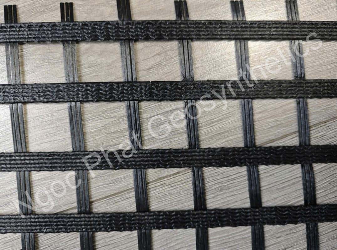 Lưới địa kỹ thuật PET 200kn/m polyester gia cường