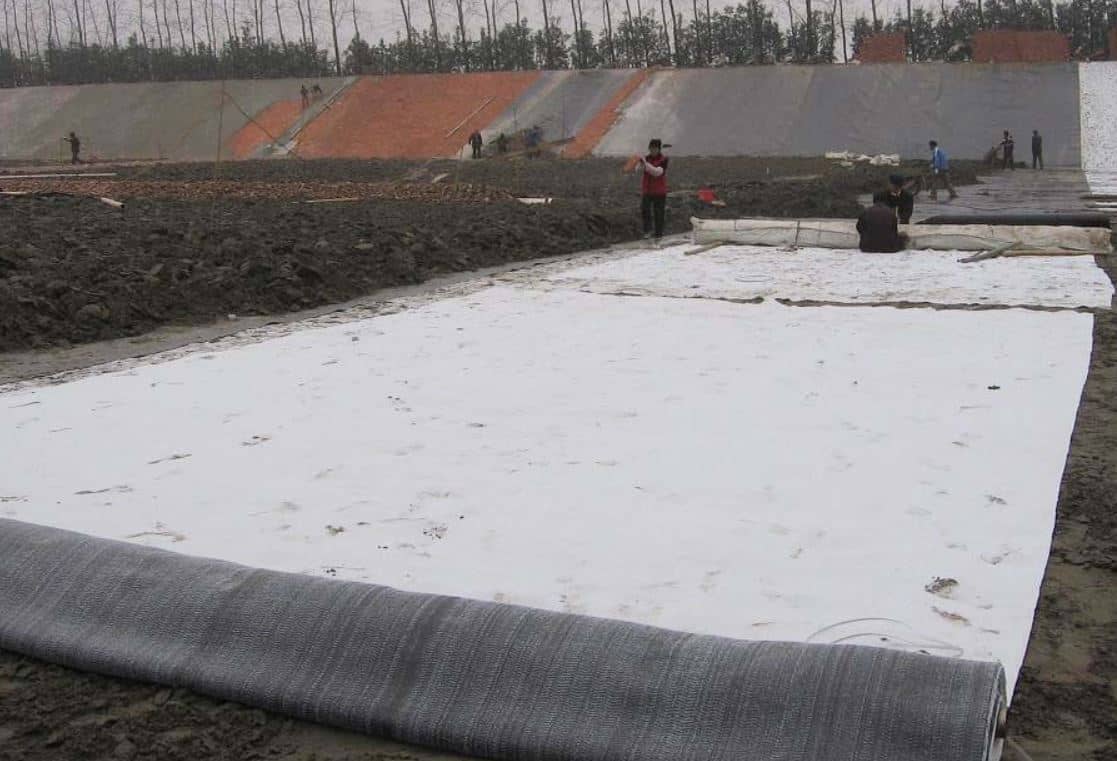 Màng chống thấm sét GCL lót kênh mương hồ chứa nước rất hiệu quả thi công nhanh